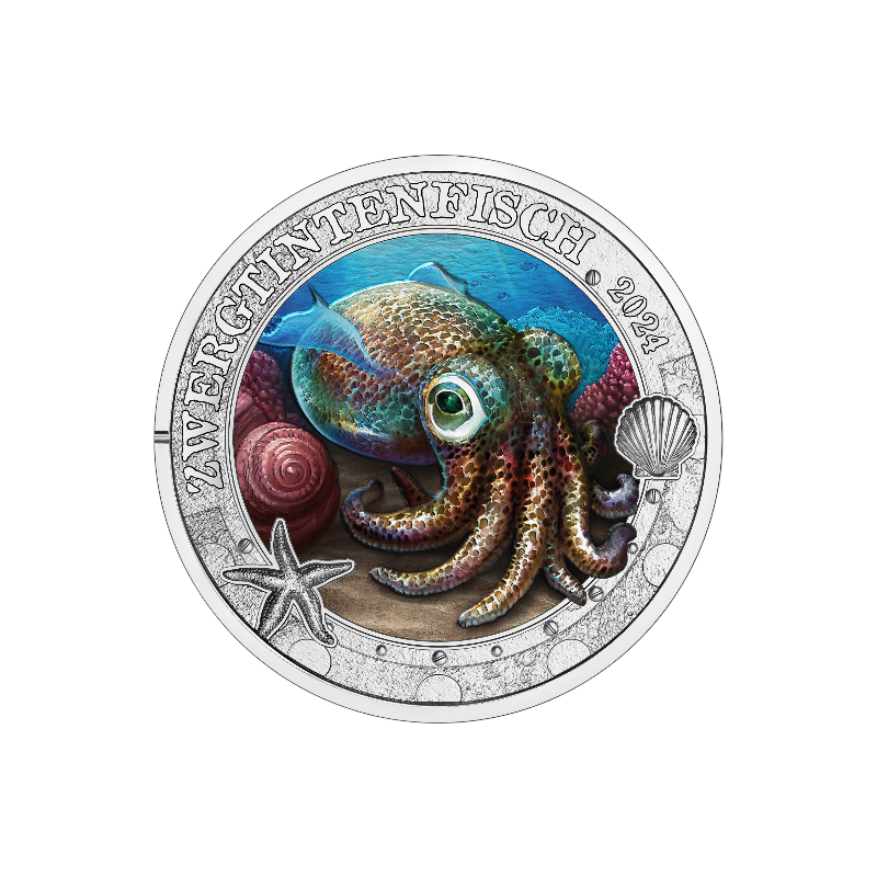 Áustria 2024 - Lula Havaina / Bobtail Squid - 3€ 