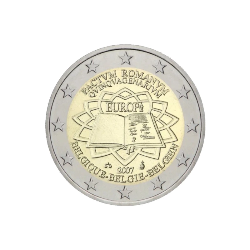 Bélgica 2007 –Tratado de Roma – 2€ 557:669