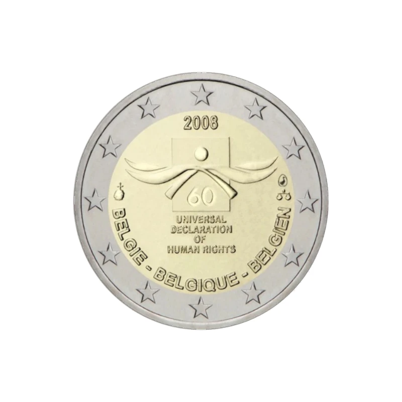 Bélgica 2008 – Direitos Humanos – 2€558:670