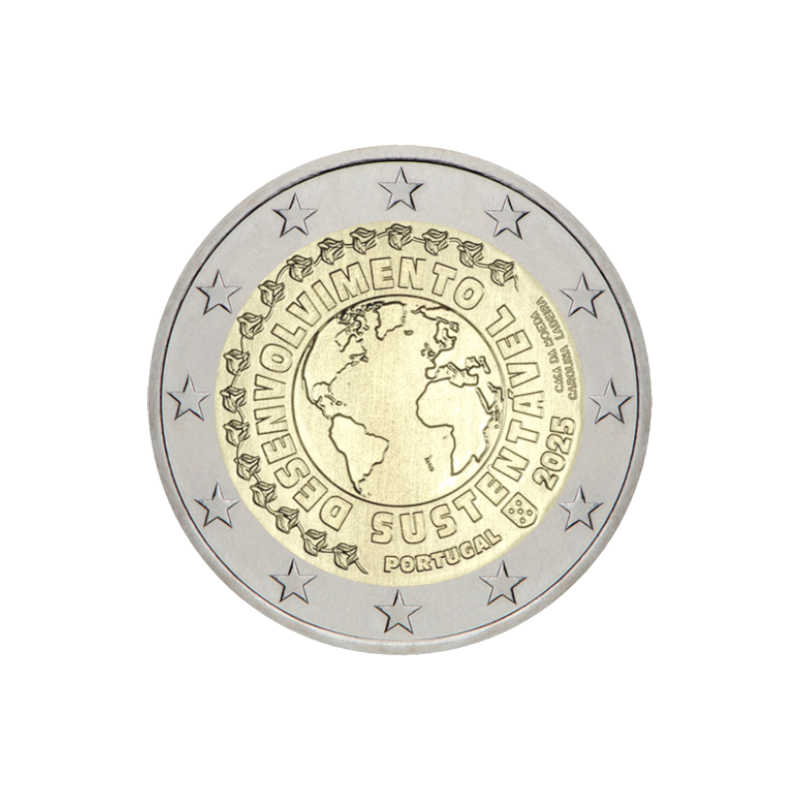Portugal 2025 – Desenvolvimento Sustentavel – 2€ UNC