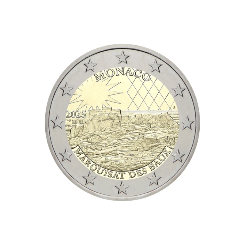 Monaco 2025 – Marquisat des Baux – 2€