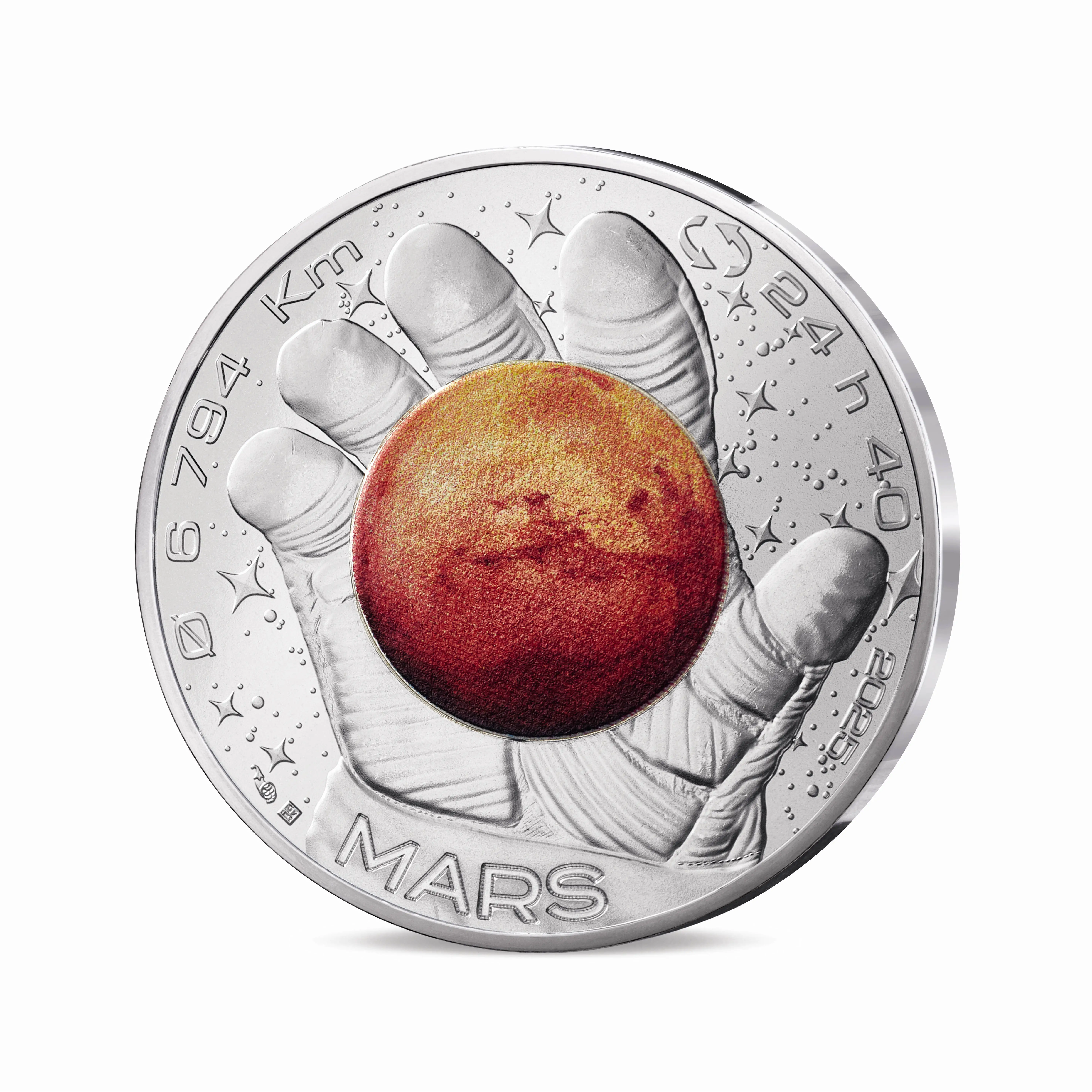 França 2025 – Odisseia Espacial Thomas Pesquet - Marte 10€ 