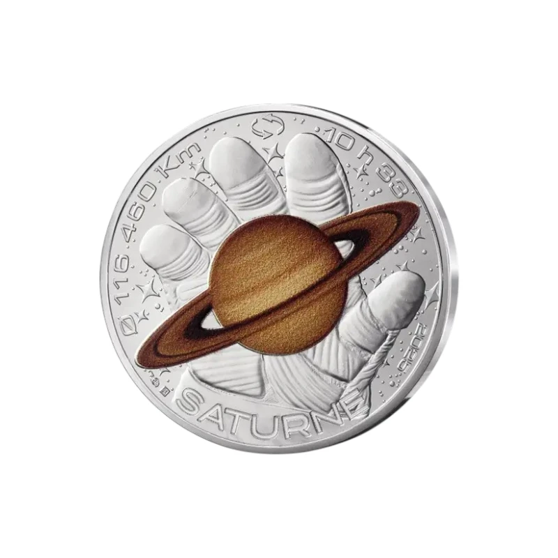 França 2025 – Odisseia Espacial Thomas Pesquet - Saturno 10€ 