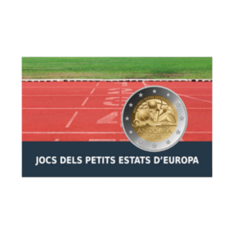 Andorra 2025 – Jogos Pequenos Estados - 2€ 