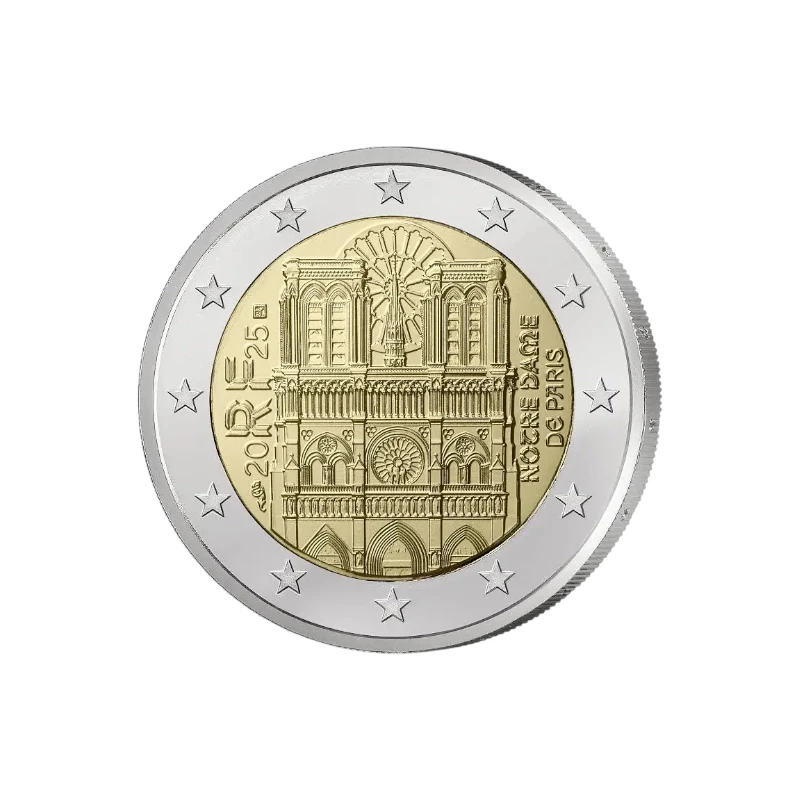 Franca 2025 – Notre-Dame de Paris – 2€