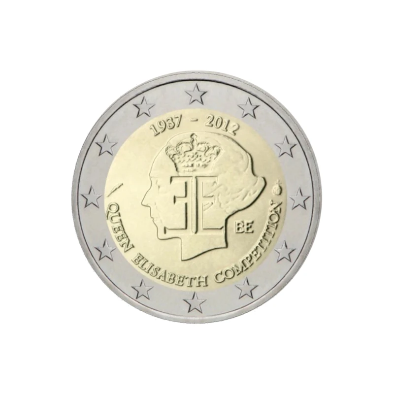 Bélgica 2012 – Rainha Elisabeth 2€20:21