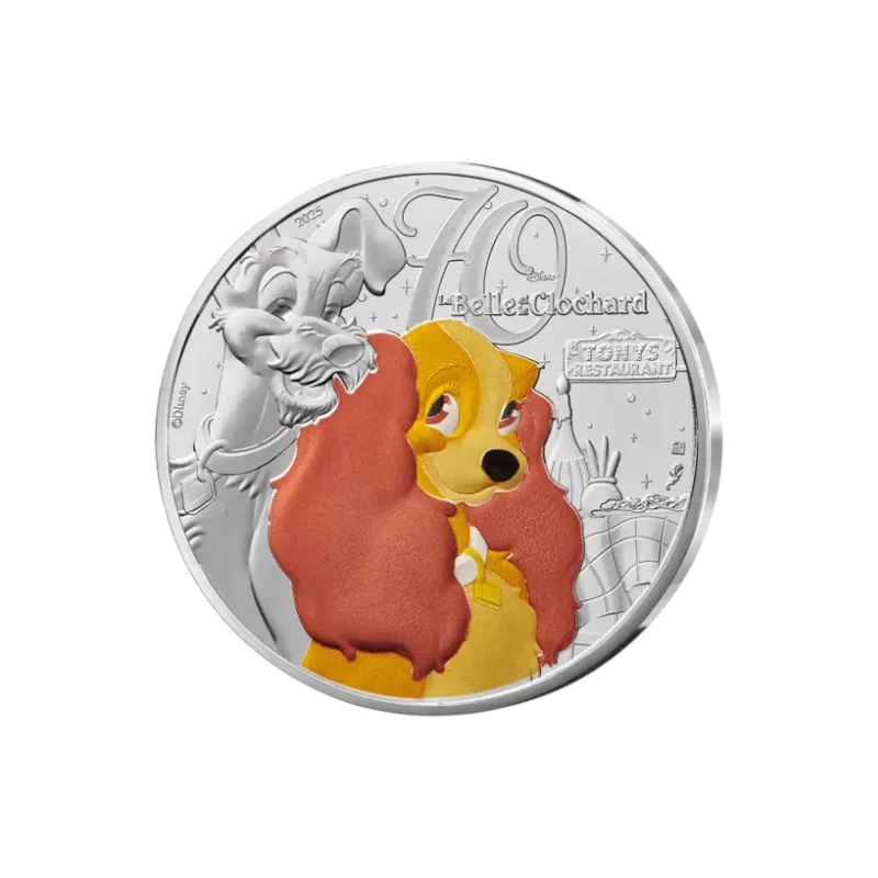 França 2025 – Disney A Dama  –10€ 