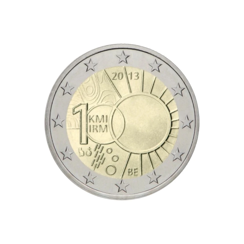 Bélgica 2013 – Instituto Meteorológico 2€ 21:22