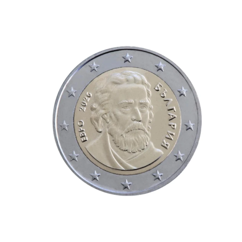 Bulgária 2026 – Moeda corrente – 2€ 