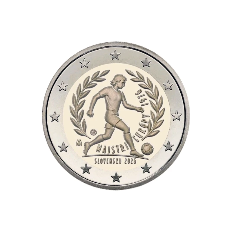 Eslovaquia 2026 – Campeonato Europeu 1976– 2€