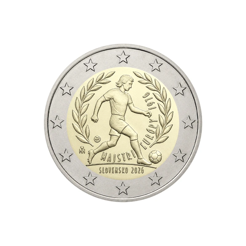 Eslovaquia 2026 – Campeonato Europeu 1976– 2€