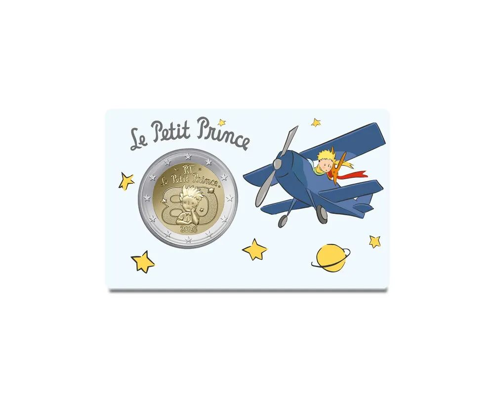 Franca 2026 – Pequeno Príncipe – 2€ CC Avião