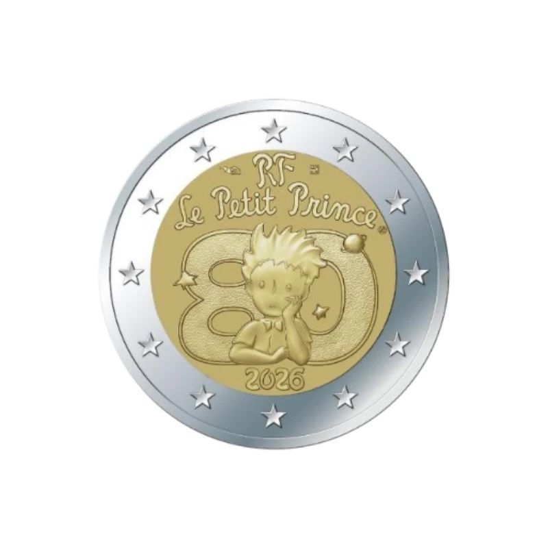Franca 2026 – Pequeno Príncipe – 2€ Proof