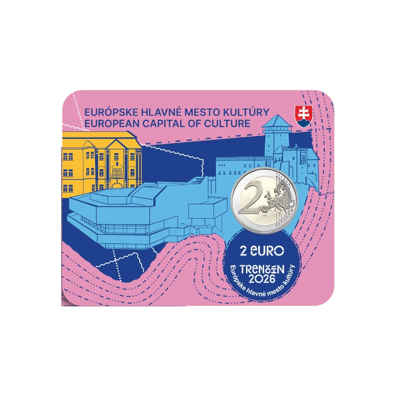 Eslovaquia 2026 – Trenčín, Capital Europeia – 2€ CC