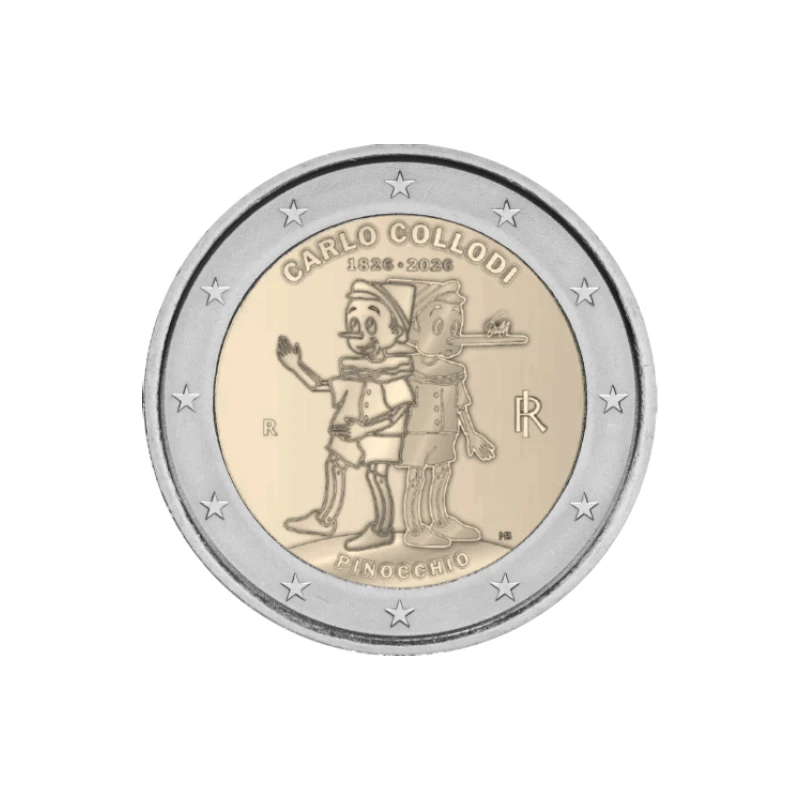 Itália 2026 – Pinocchio – 2€