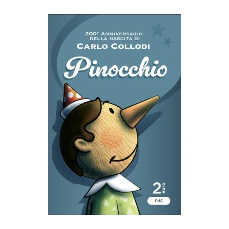 Itália 2026 – Pinocchio – 2€ CC