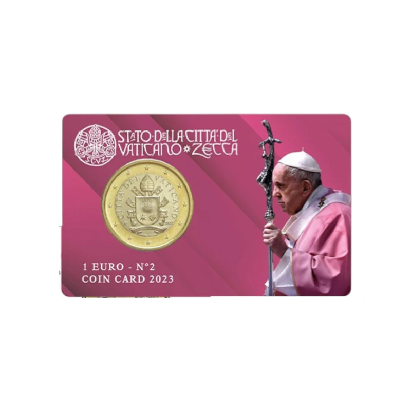 Vaticano 2023 - Coincard 1€ - Nº2