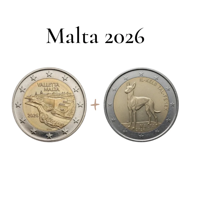 Malta 2026 – Pack – 2€ 