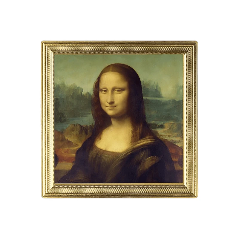 Niue 2026 – Mona Lisa – 2 oz Moldura Ouro 24K