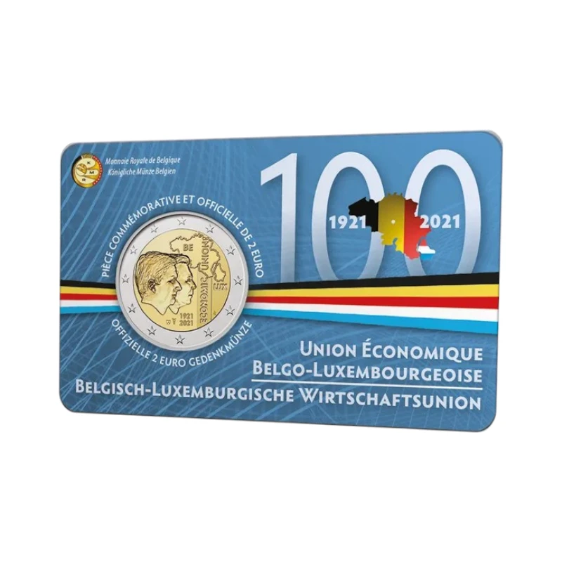 Bélgica 2021 – União Económica – 2€ 35:51