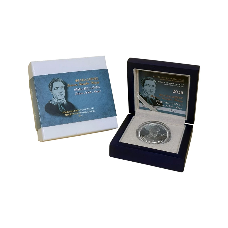 [PRE]Grécia 2026 – Philhellenes-Johann J Meyer – 10€ 
