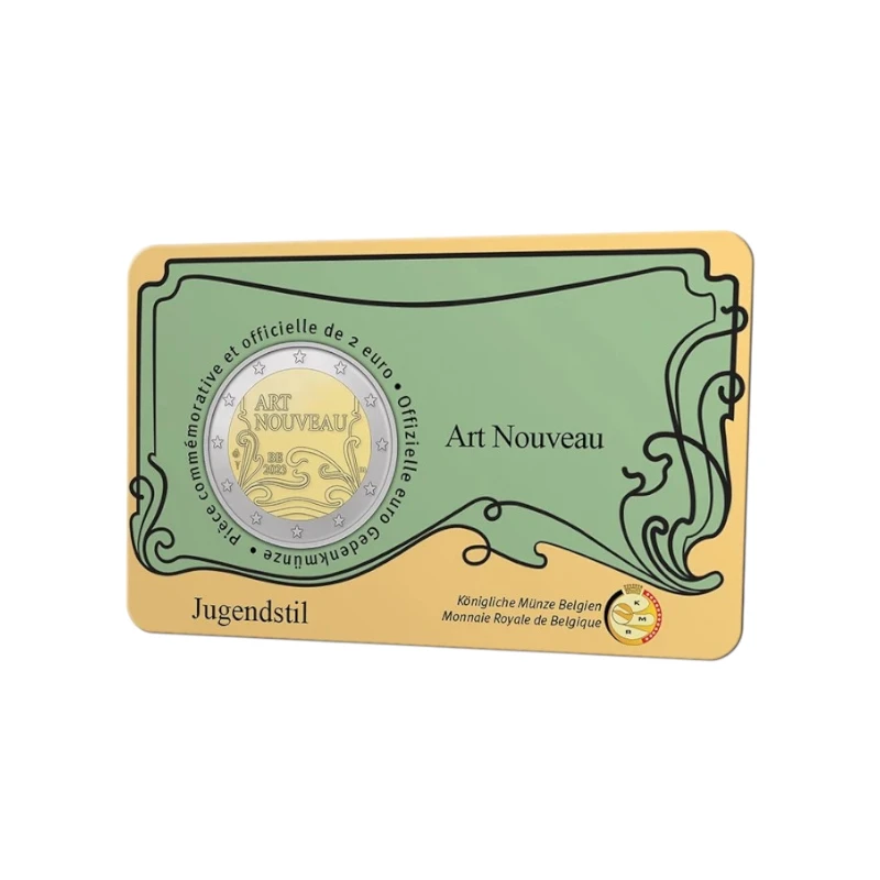 Bélgica 2023 – Arte Nova – 2€38:59